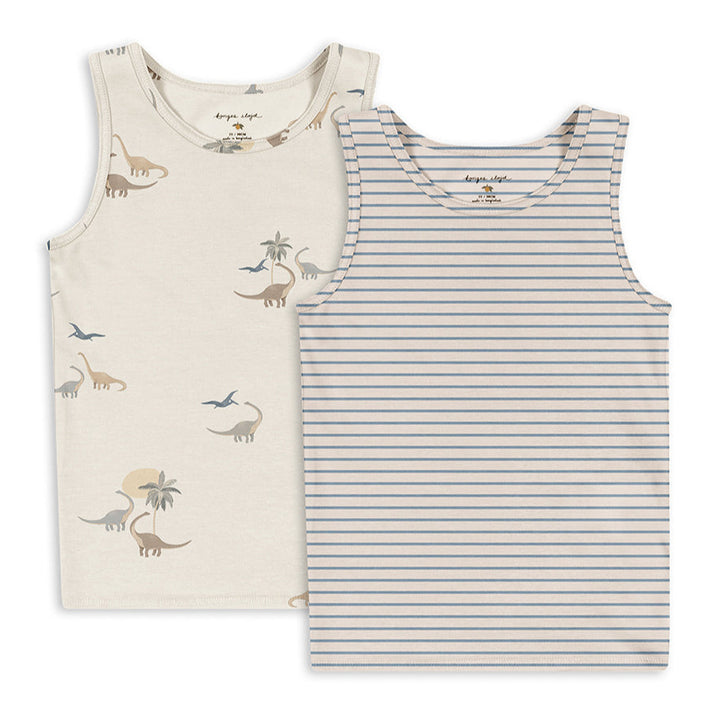 Basic undirtroyggja, 2 stk, Bluie Stripe