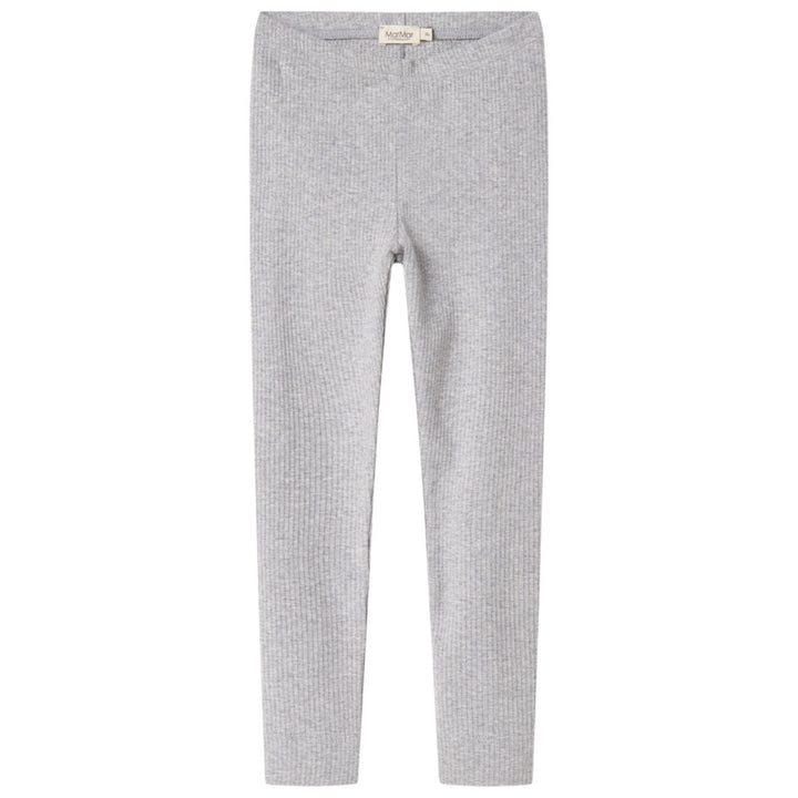 Modal leggings, Grey Melange