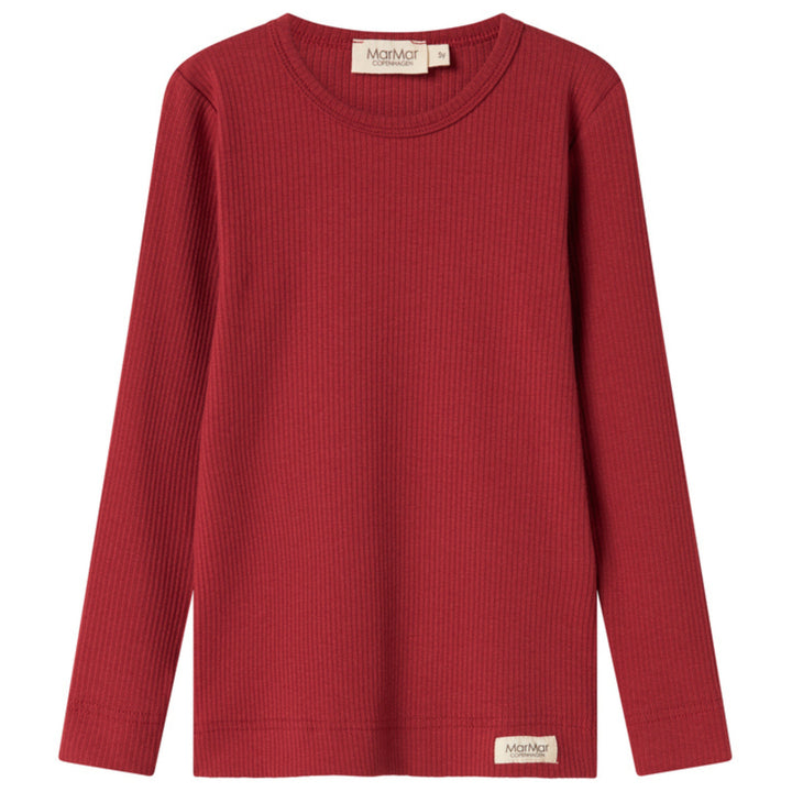Modal blusa, Hibiscus Red