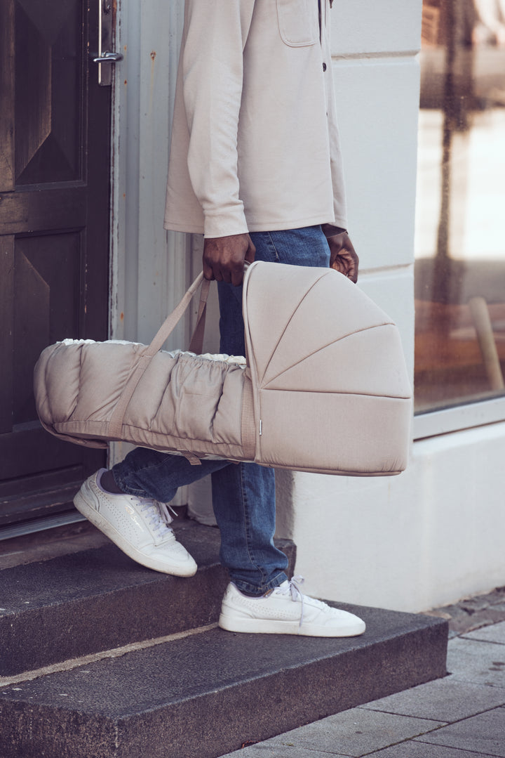 Sólhlíf fyrir babynest, Jetty Beige