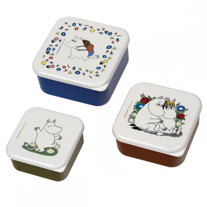 Moomin matarkassar, 3 stk