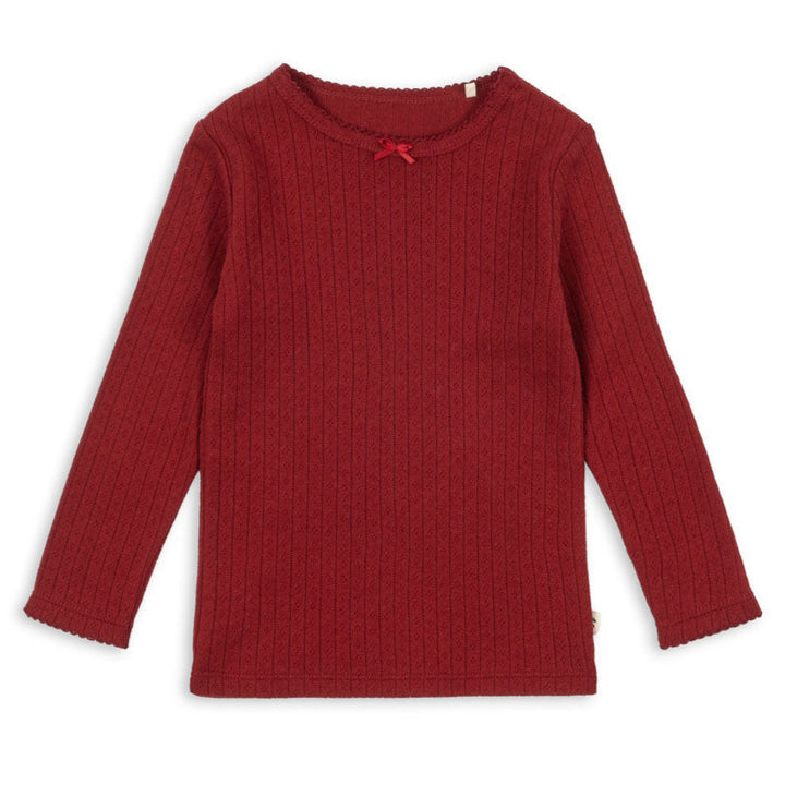 Minnie blusa, Red Dahlia