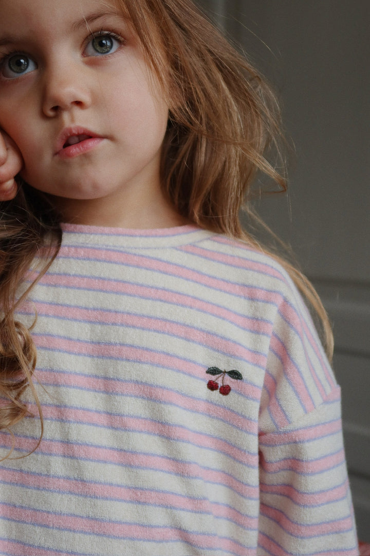 Itty sweatshirt, Lolly Stripe