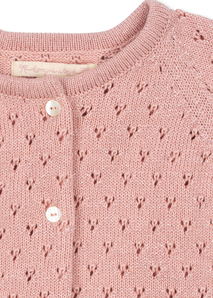 Hannah cardigan, Mellow Rose