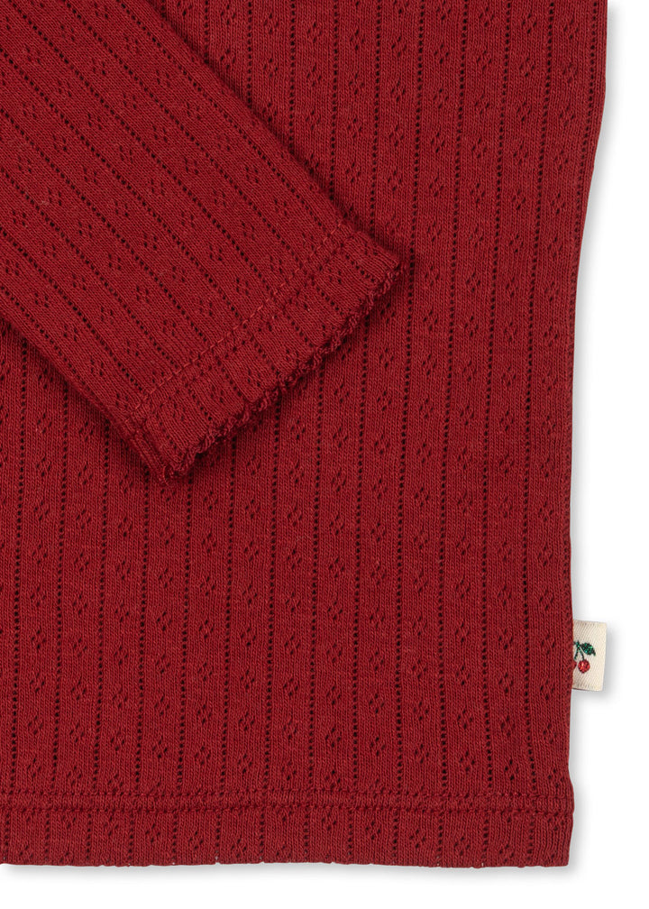 Minnie blusa, Red Dahlia