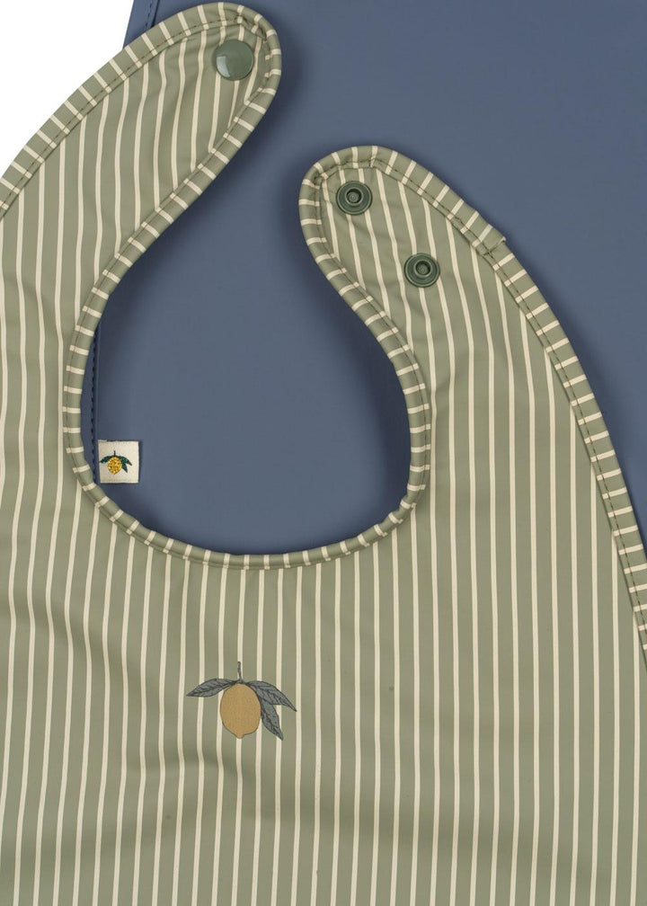 Bringuklútar, 2 stk, Tea Stripe