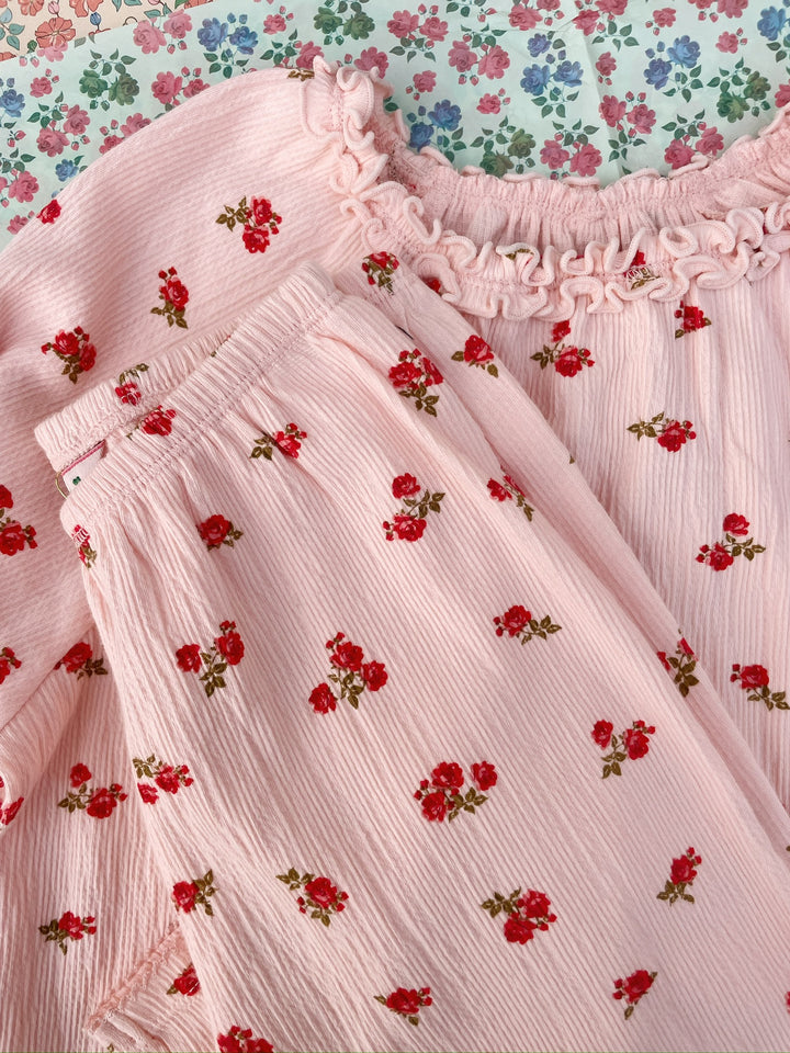 Chleo blusa, Rosa Pink