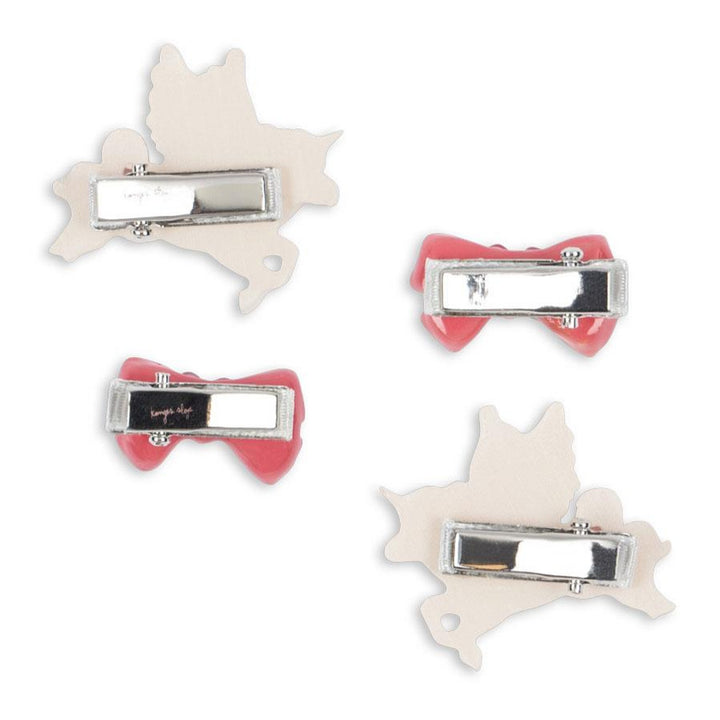 Bow hárklemmur, 4 stk