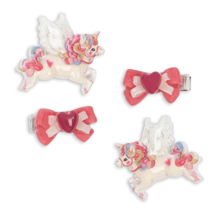 Bow hárklemmur, 4 stk