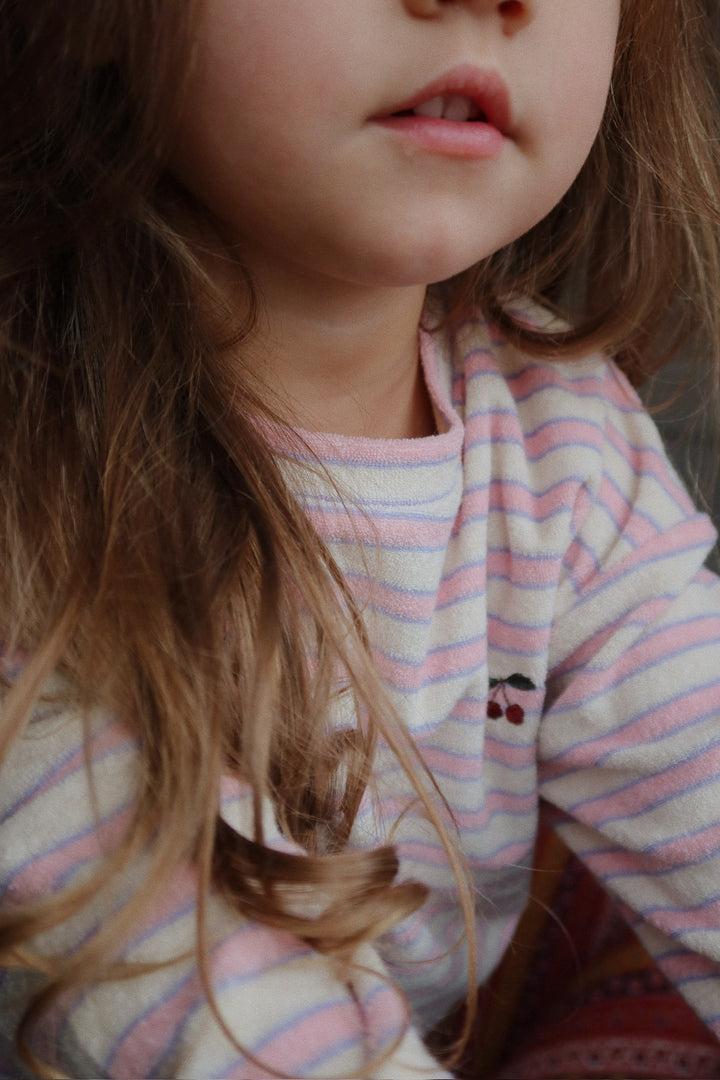 Itty sweatshirt, Lolly Stripe