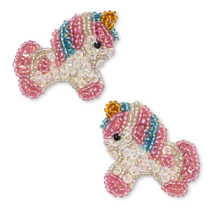 Unicorn hárklemmur, 2 stk