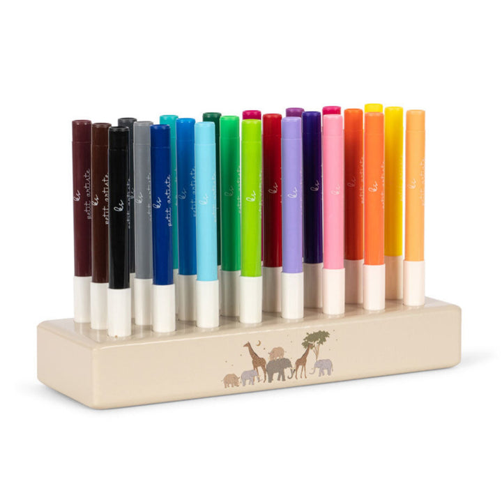 Litir, 24 stk, Safari