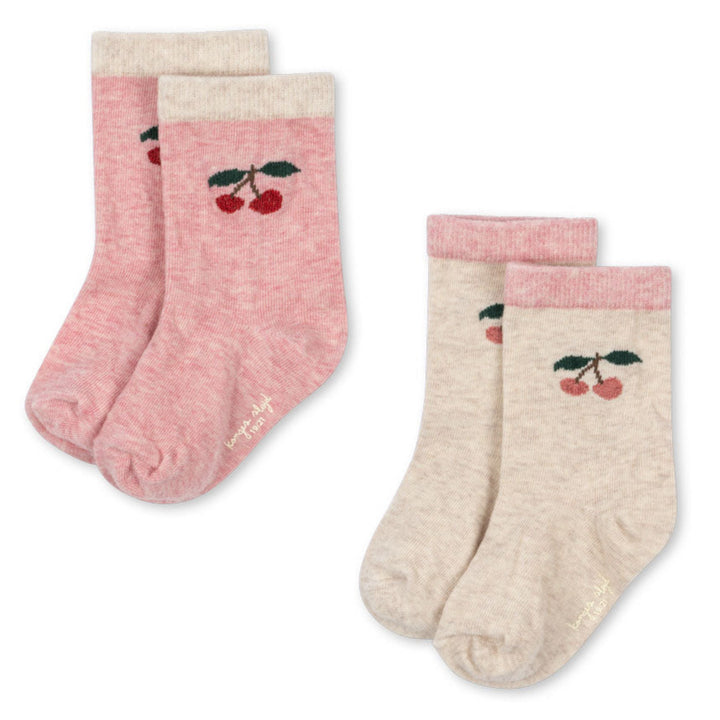 Sokkar, 2 pør, Cherry