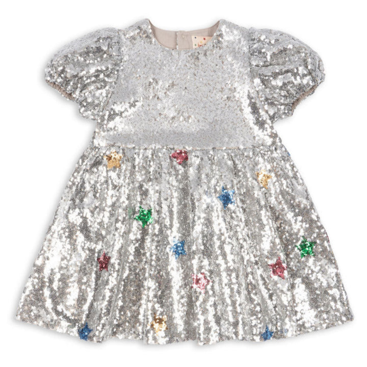 Starla kjóli, Star Sequin Silver
