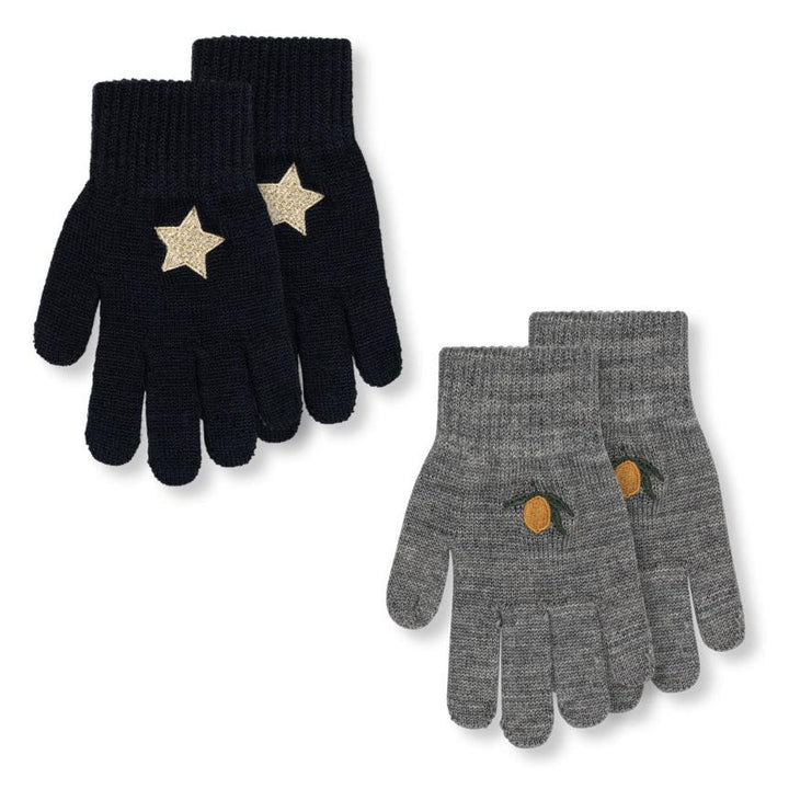 Hanskar, 2 pör, Star