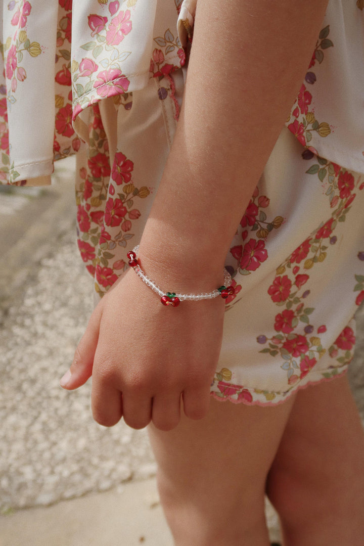 Pearly Cherry hálsmen og armband