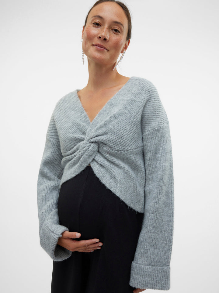 Svala peysa, Grey Melange