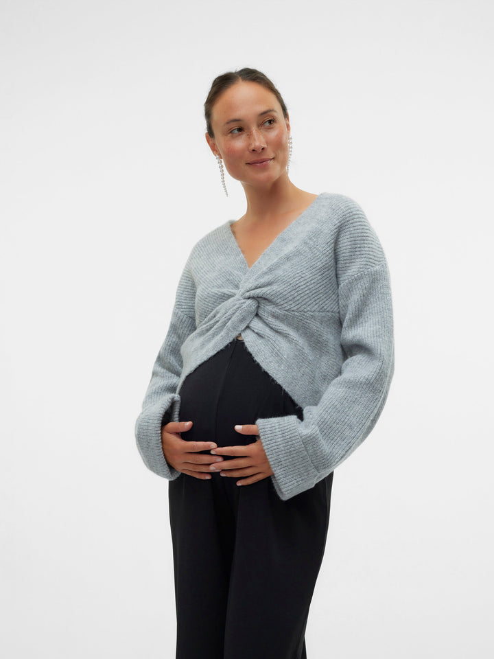 Svala peysa, Grey Melange