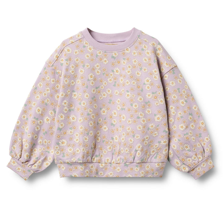 Lia sweatshirt, Lavender Daisies