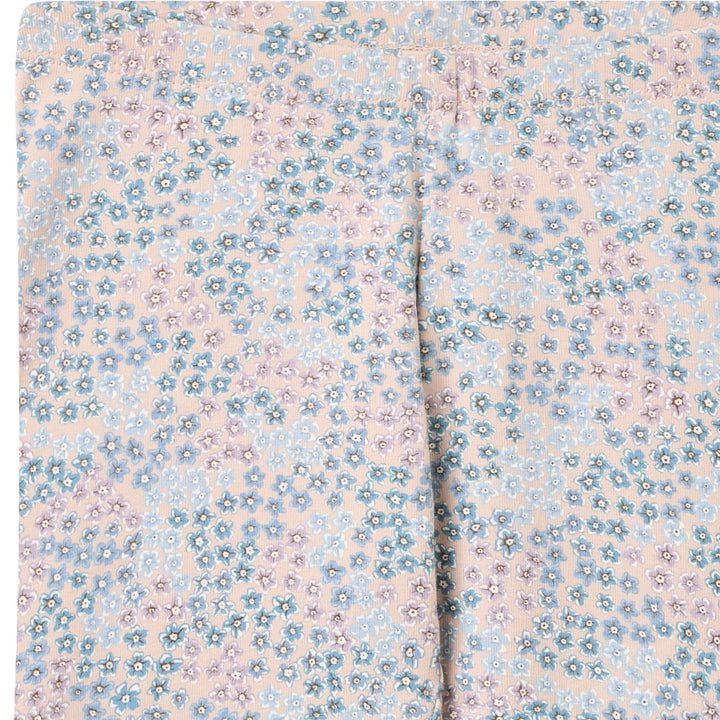 Jules leggings, Powder Blue Flowers