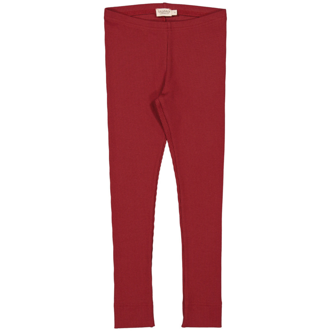 Modal leggings, Hibiscus Red