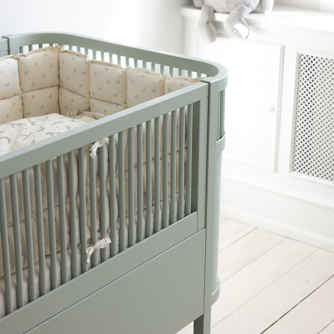 Sebra rúm, Baby og Junior, Mist Green