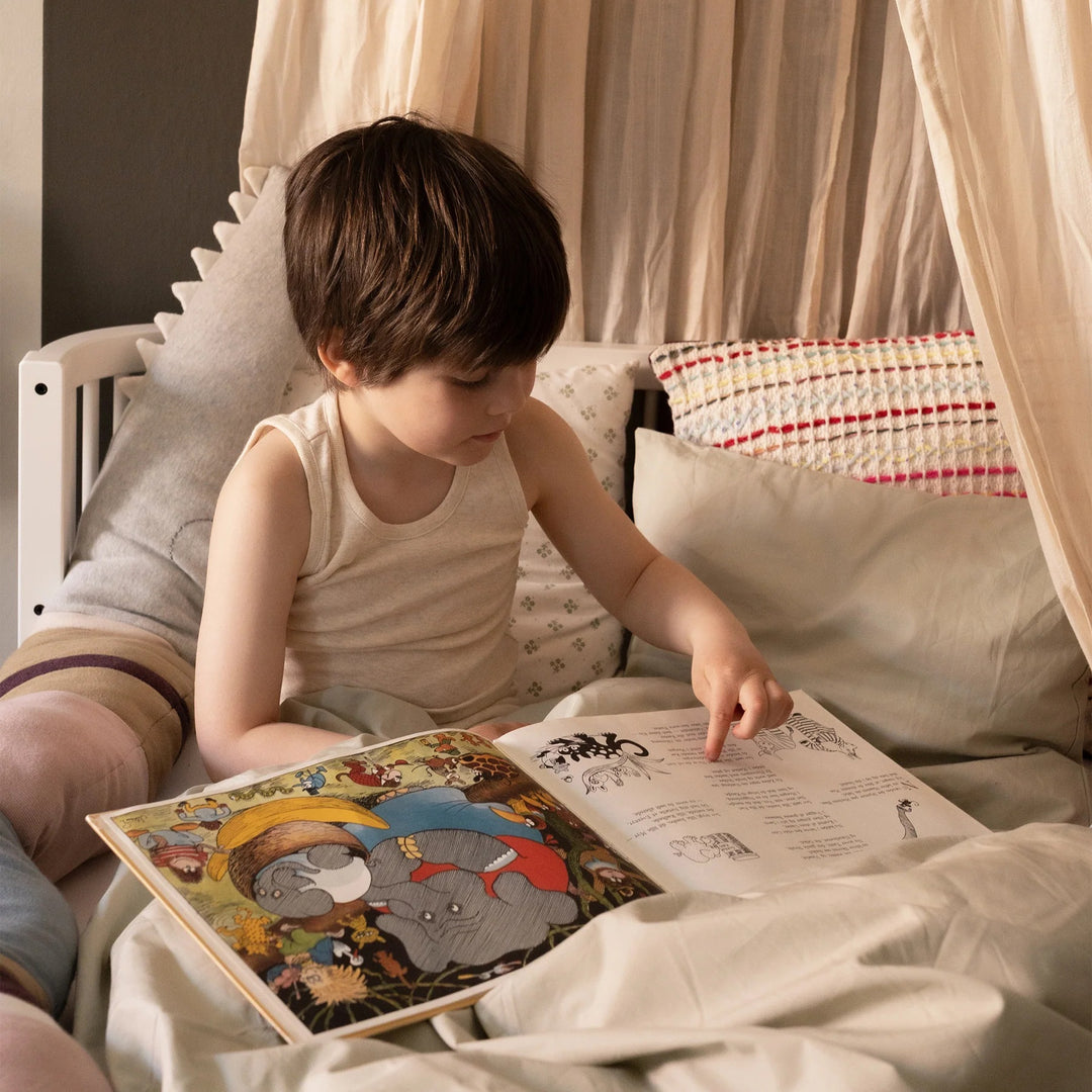 Sebra rúm, Junior & Grow, Classic White