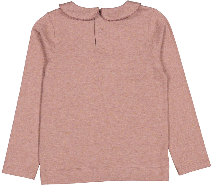 Taran blusa, Dusty Mauve Glitter