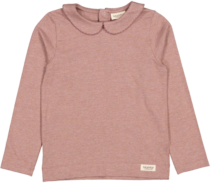 Taran blusa, Dusty Mauve Glitter