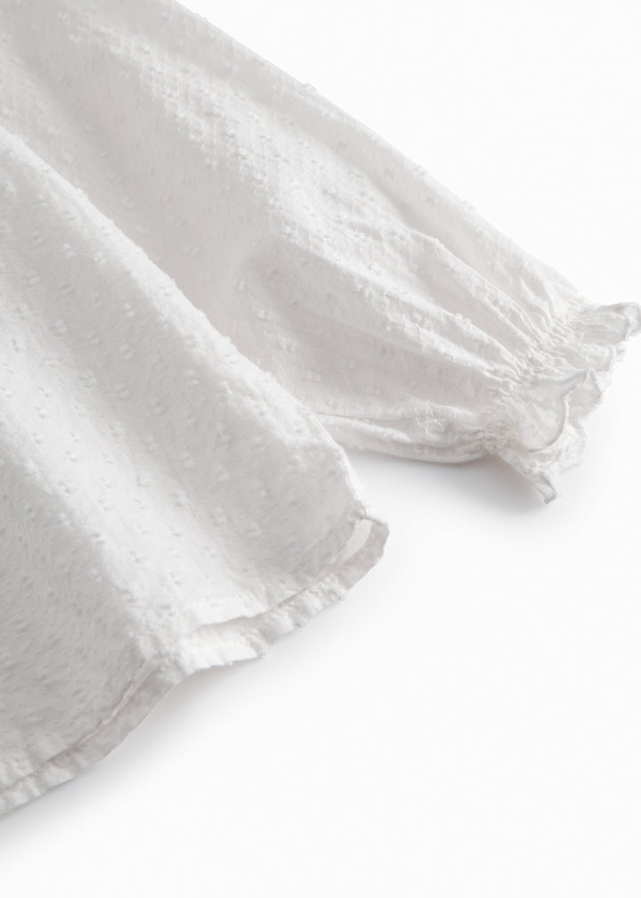 Trissy skjúrta, White