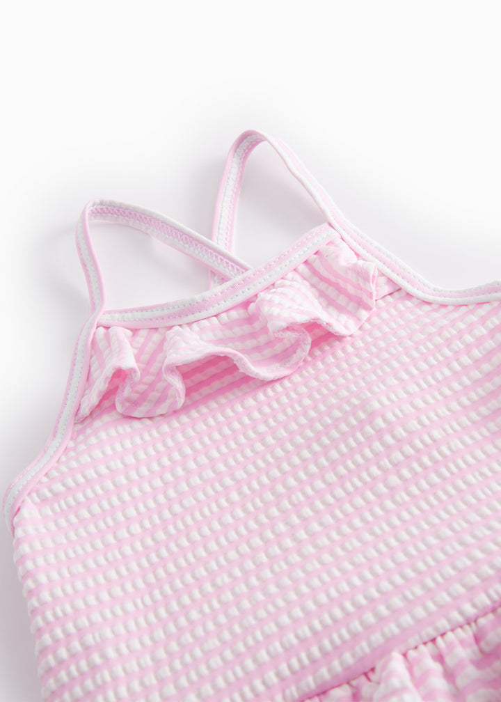 Swinnie svimjidrakt, Pink Stripe