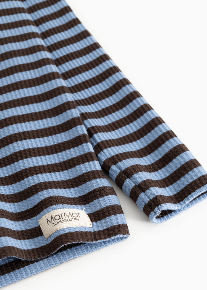 Modal blusa, Blue Heaven Stripe