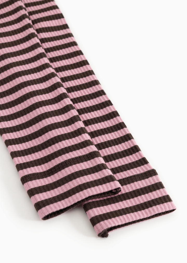 Modal leggings, Heather Stripe
