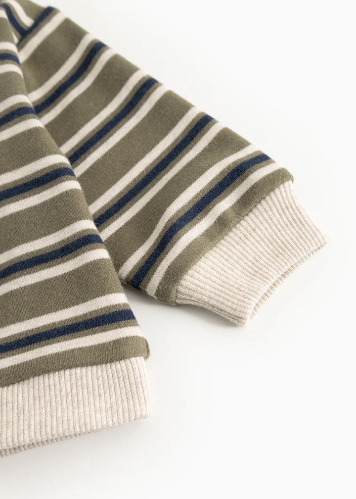 Tammas sweatshirt, Seaweed Stripe