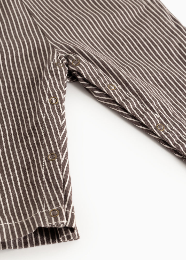 Ruben smekkibuksur, Dark Brownie Stripe