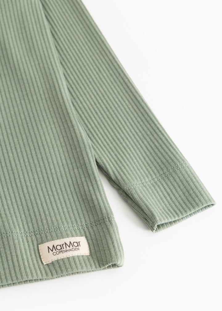 Modal blusa, Frosted Green