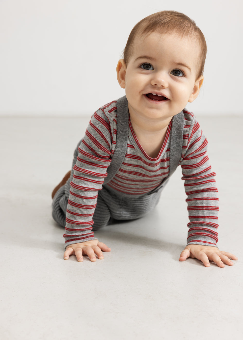 Benedicte body, Cherry Stripe