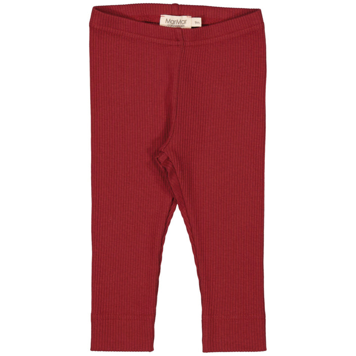 Modal leggings, Hibiscus Red