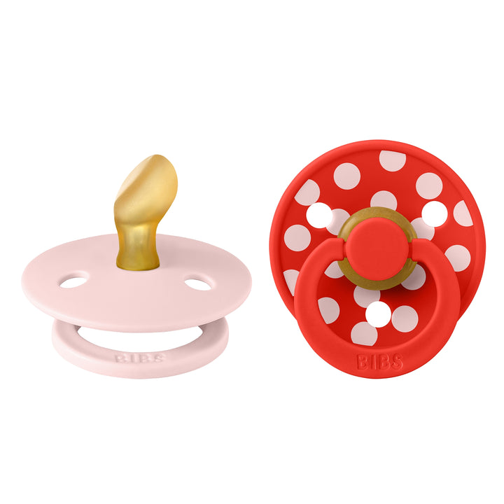 Polka Dots, 2 stk, Blossom/Candy Apple