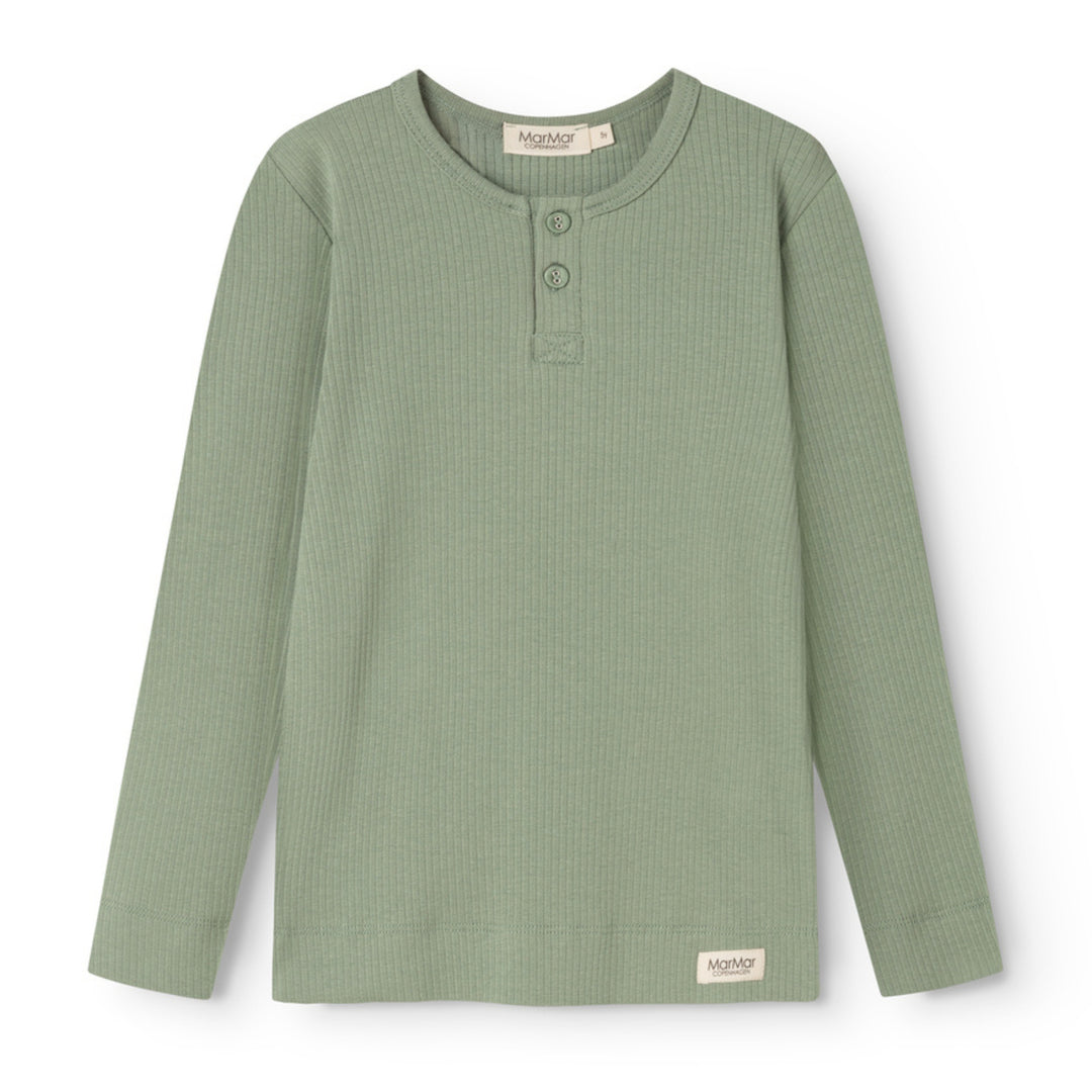 Modal blusa, Frosted Green