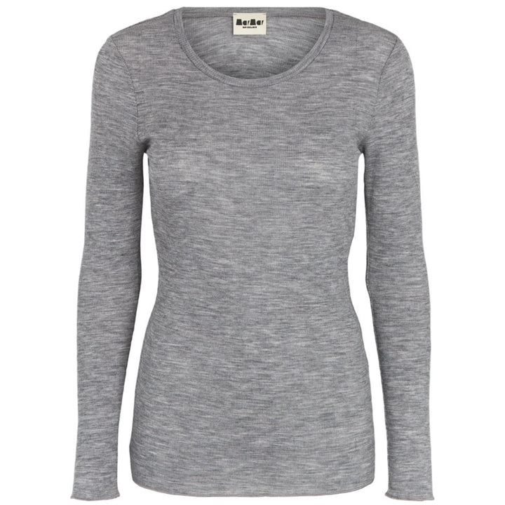 Tamra blusa, Grey Melange