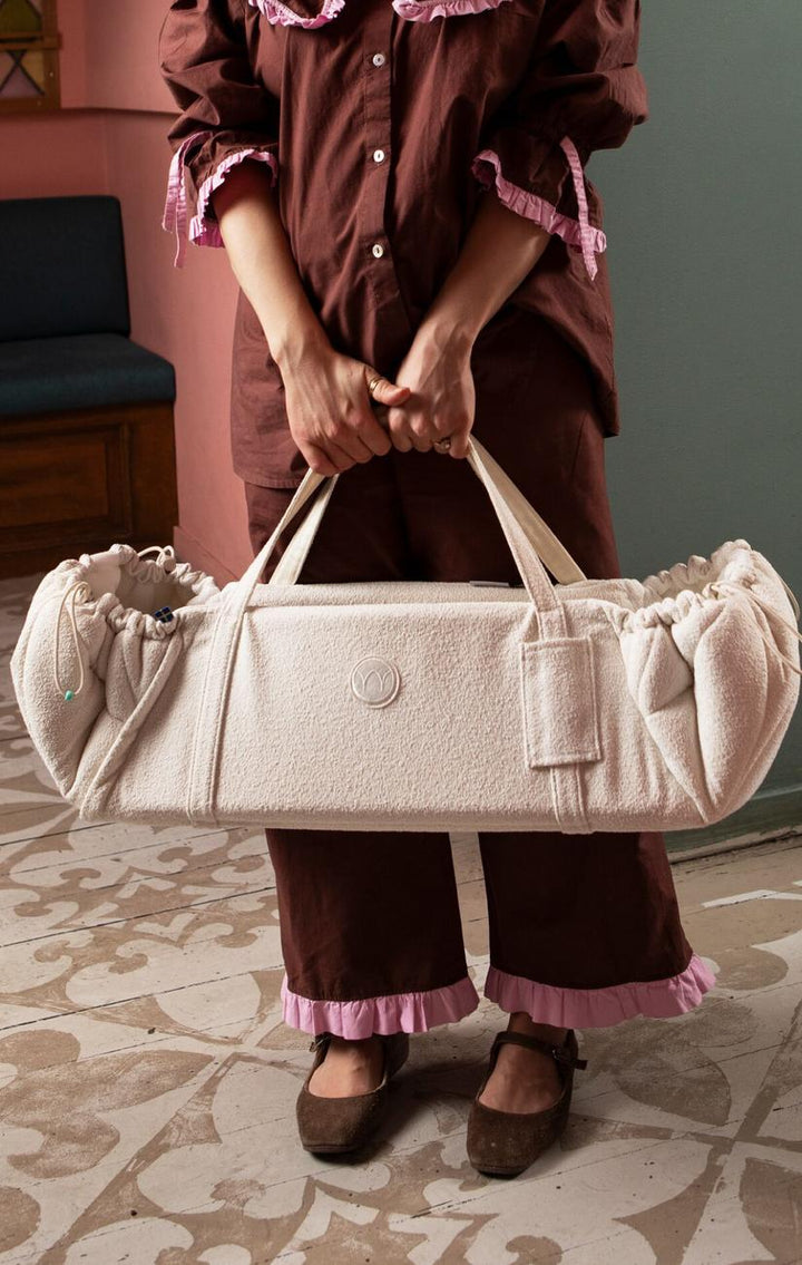 SleepCarrier X, Bouclé White