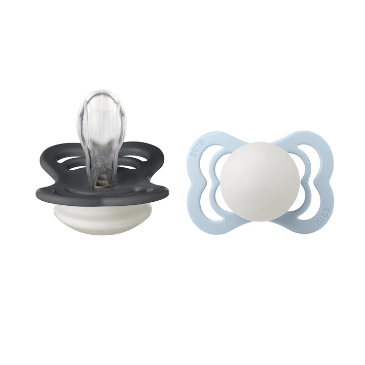 Supreme Glow, 2 stk, Baby Blue/Iron