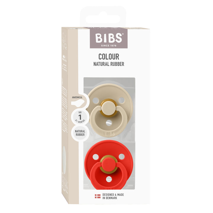 Colour, 2 stk, Vanilla/Candy Apple