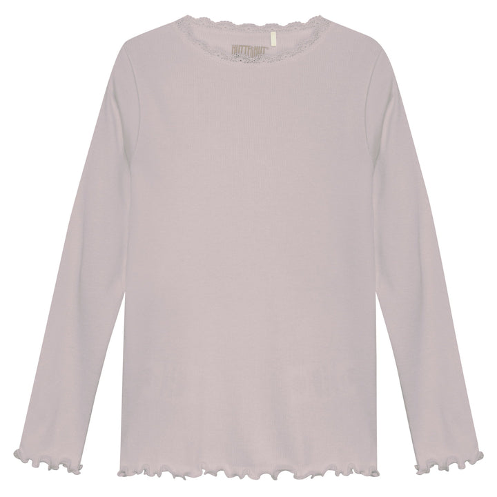 Rib blusa, Cloud Grey