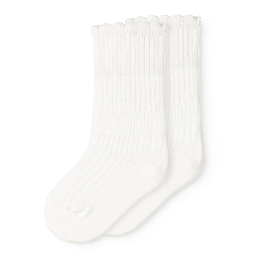 Smábarnasokkar, 2 pør, Gentle White