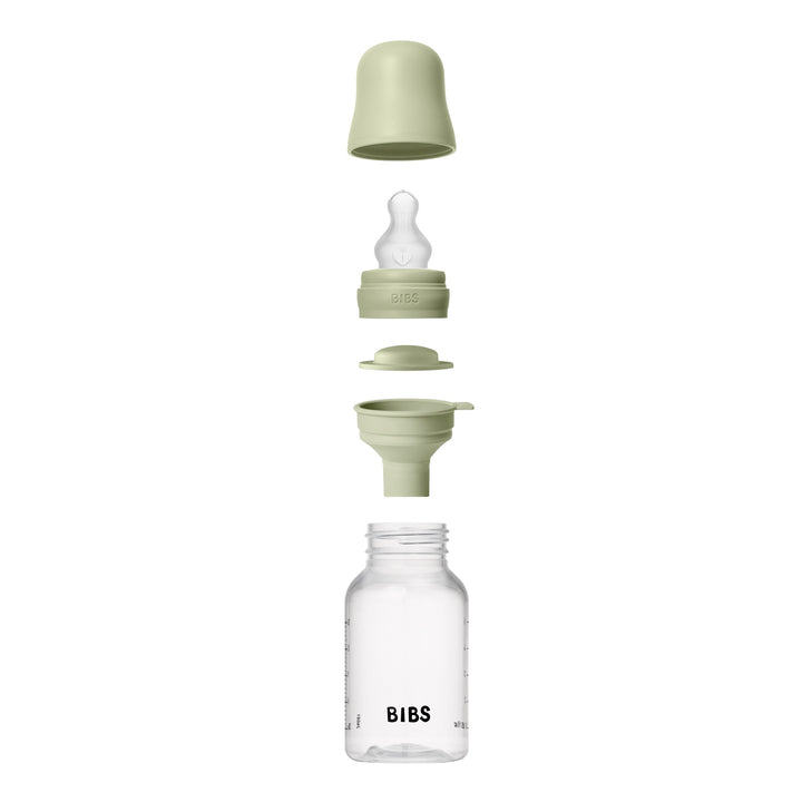 Fløska, 150 ml, Silikon, Sage