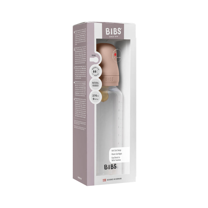 Flaska, 270 ml, Latex, Blush