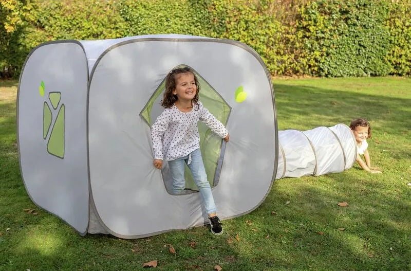 Pop-up spælihús v/mottu