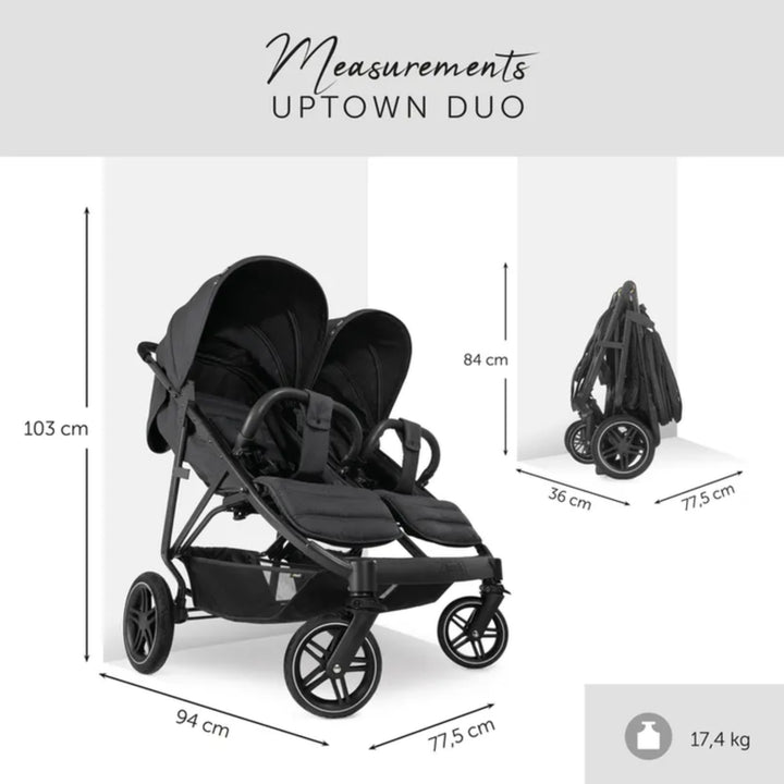 Uptown Duo klappvognur